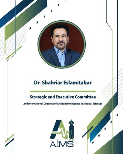   Dr. Shahriar Eslamitabar