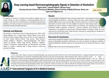 Deep Learning based Electroencephalography Signals in Detection of Alcoholism