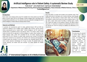  Artificial Intelligence role in Patient Safety: A systematic Review Study