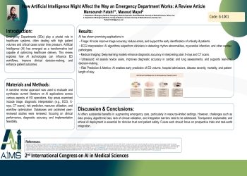  How Artificial Intelligence Might Affect the Way an Emergency Department Works: A Review 