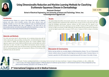 Using Dimensionality Reduction and Machine Learning Methods for Classifying Erythemato-Squamous Diseases in Dermatology
