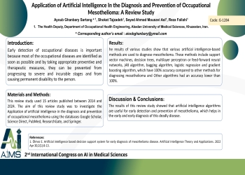 Application of artificial intelligence in the diagnosis and prevention of occupational mesothelioma: A review study