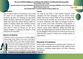 The use of artificial intelligence in predicting risky behaviors of adolescents and young adults