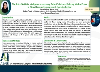 The Role of Artificial Intelligence in Improving Patient Safety and Reducing Medical Errors in Clinical Care and nursing care: A Narrative Review