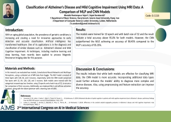 Classification of Alzheimer's Disease and Mild Cognitive Impairment Using MRI Data: A Comparison of MLP and CNN Models
