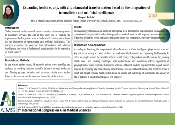 Expanding health equity, with a fundamental transformation based on the integration of telemedicine and artificial intelligence