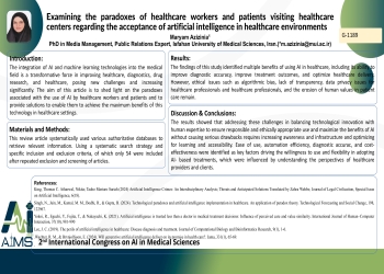Investigating the paradoxes of doctors in Isfahan government hospitals in accepting artificial intelligence in healthcare environments