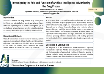 Investigating the Role and Function of Artificial Intelligence in Monitoring the Drug Process