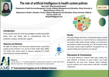 The role of artificial intelligence in health system policies