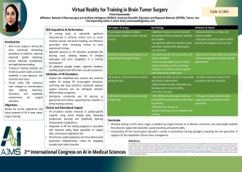 Virtual Reality for Training in Brain Tumor Surgery