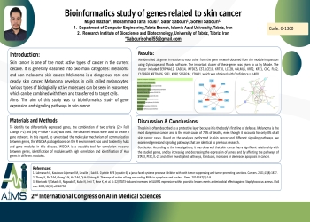 Bioinformatics study of genes related to skin cancer