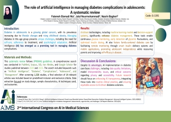 The role of artificial intelligence in managing diabetes complications in adolescents: A systematic review