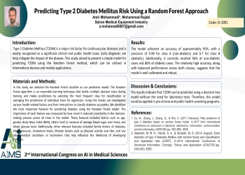 Predicting Type 2 Diabetes Mellitus Risk Using a Random Forest Approach