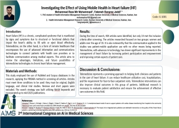 Investigating the Effect of Using Mobile Health in Heart failure (HF)