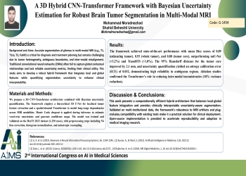 A 3D Hybrid CNN-Transformer Framework with Bayesian Uncertainty Estimation for Robust Brain Tumor Segmentation in Multi-Modal MRI
