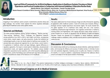 Legal and Ethical Frameworks for Artificial Intelligence Applications in Healthcare Systems; Focusing on Global Experiences and Practical Considerations in Comparison with Internal Guidelines: A Narrative Review Study