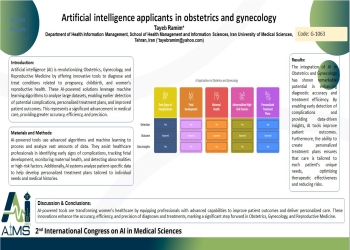 Artificial intelligence applicants in obstetrics and gynecology