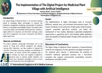 The implementation of the Digital Project for Medicinal Plant Village with Artificial Intelligence.