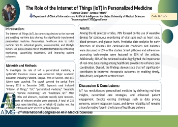 The Role of the Internet of Things (IoT) in Personalized Medicine