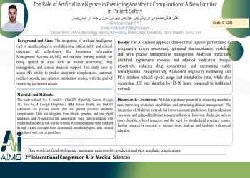 The Role of Artificial Intelligence in Predicting Anesthetic Complications: A New Frontier in Patient Safety