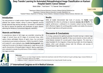 Deep Transfer Learning for Automated Histopathological Image Classification on Kashani Hospital Gastric Cancer Dataset 