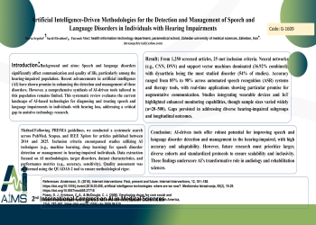 Artificial Intelligence-Driven Methodologies for the Detection and Management of Speech and Language Disorders in Individuals with Hearing Impairments