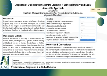 Diagnosis of Diabetes with Machine Learning: A Self-explanatory and Easily Accessible Approach