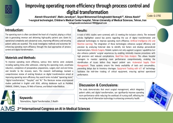 Improving operating room efficiency through process control and digital transformation