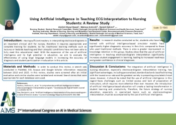 Using Artificial Intelligence in Teaching ECG Interpretation to Nursing Students: A Review Study