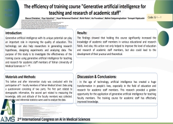 The Efficiency of Training Course Generative Artificial lntelligence For Teaching and Research of Academic Staff;
