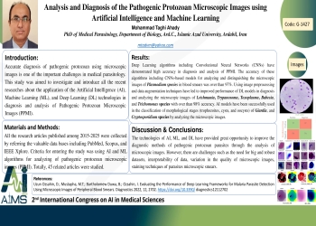 Analysis and Diagnosis of the Pathogenic Protozoan Microscopic Images using Artificial Intelligence and Machine Learning