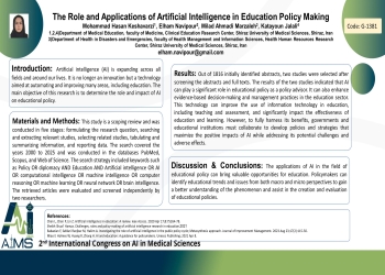 The Role and Applications of Artificial Intelligence in Education Policy Making