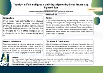 The role of artificial intelligence in predicting and preventing chronic diseases using big health data
