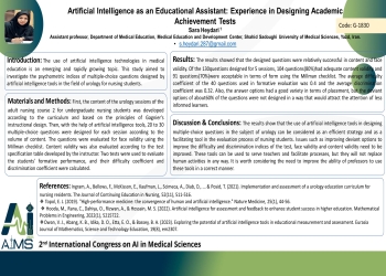 Artificial Intelligence as an Educational Assistant: Experience in Designing Academic  Achievement Tests