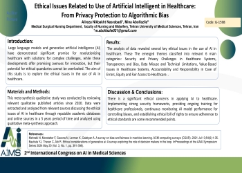 Ethical Issues Related to Use of Artificial Intelligent in Healthcare: From Privacy Protection to Algorithmic Bias