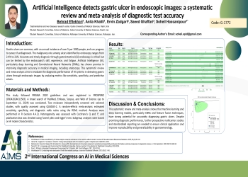 Artificial Intelligence detects gastric ulcer in endoscopic images: a systematic review and meta-analysis of diagnostic test accuracy