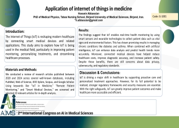 Application of internet of things in medicine