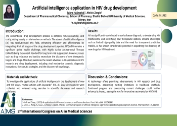Artificial intelligence application in HIV drug development