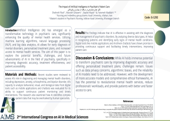 The Impact of Artificial Intelligence in Psychiatric Patient Care