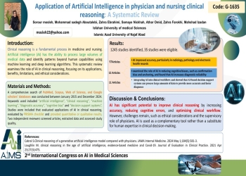 Application of Artificial Intelligence in physician and nursing clinical reasoning: A Systematic Review
