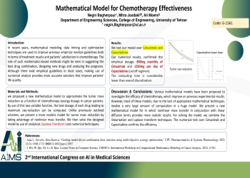 Mathematical Model for Chemotherapy Effectiveness
