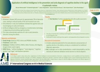 Application of artificial intelligence in the prevention and early diagnosis of cognitive decline in the aged: A Systematic Review