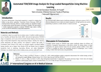 Automated TEM/SEM Image Analysis for Drug-Loaded Nanoparticles Using Machine Learning