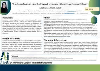 Transforming Training: A Game-Based Approach to Enhancing Midwives'Cancer Screening Proficiency