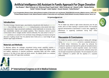  Artificial Intelligence (AI) Assistant In Family Approach For Organ Donation