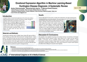 Emotional Expression Algorithm in Machine Learning-Based Huntington Disease Diagnosis: A Systematic Review