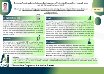 Evaluation of mobile applications in the control and management of Gestational diabetes mellitus: a systematic review 