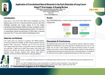 Application of Convolutional Neural Networks in the Early Detection of Lung Cancer Using CT Scan Images: A Scoping Review