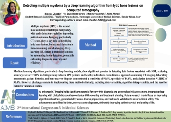 Detecting multiple myeloma by a deep learning algorithm from lytic bone lesions on computed tomography   