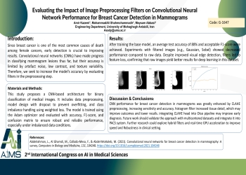 Evaluating the Impact of Image Preprocessing Filters on Convolutional Neural Network Performance for Breast Cancer Detection in Mammograms